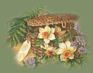 GraphicsByLiz_RosesLiliesNarcissusSummertownSun_April2008