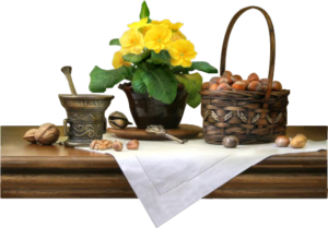 GraphicsByLiz_FlowersOnATable_Feb2008