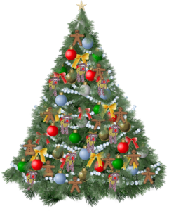 GraphicsByLiz_DecoratedChristmasTree_Nov2008