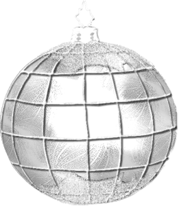GraphicsByLiz_CrossWeaveSilverOrnament_Nov2008