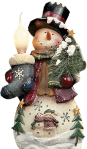 GraphicsByLiz_SnowmanOld-FashionedCandleLight_Nov2008