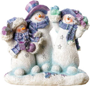 GraphicsByLiz_SnowmenTrio_Lavendar_Nov2008