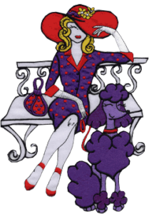 GraphicsByLiz_redhatterwithpoddle_July2006