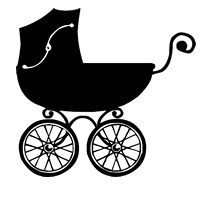 GraphicsByLiz_BabyDayz_BabyCarriage_July2008
